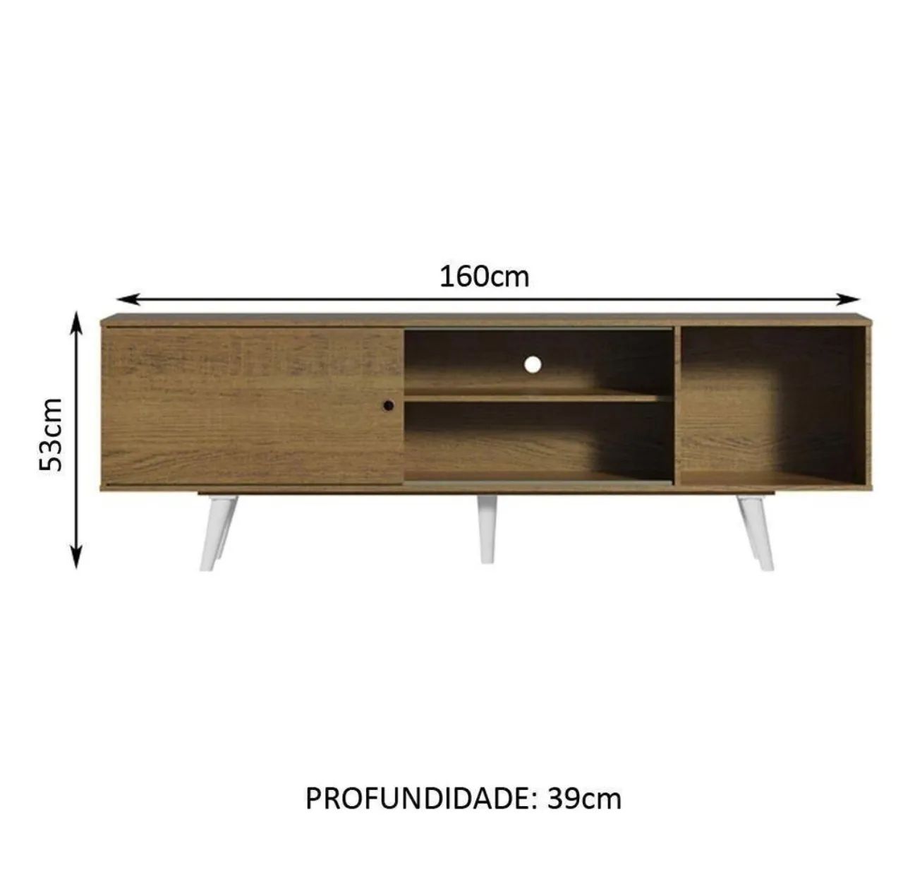 Rack para tv de até 55 polegadas  - Foto 4
