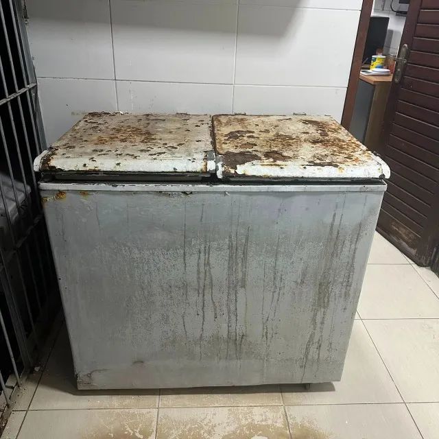 Freezer Horizontal 400 Litros Funcionando