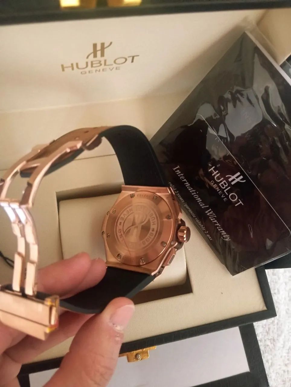 Relógio hublot geneve, linha Premium AAA 100% funcional  - Foto 4
