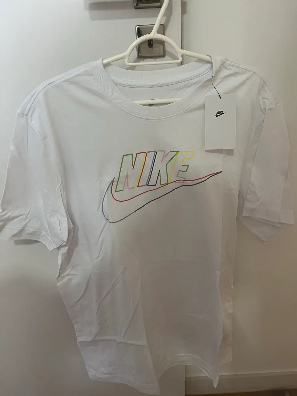 camiseta nike Branca M