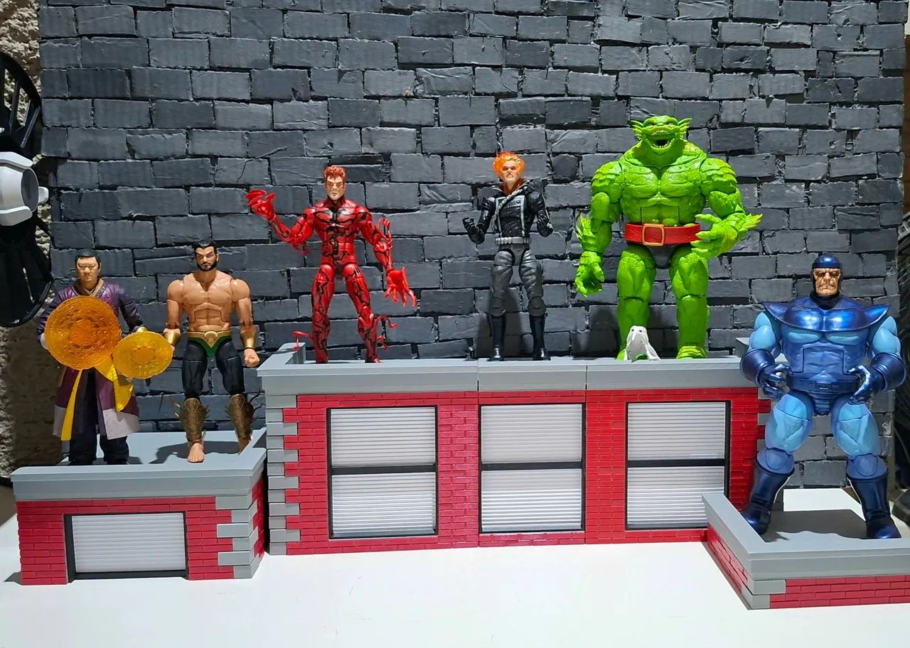  Marvel Legends Diorama em 3D DC MCFarlane Marvel Select - Foto 2