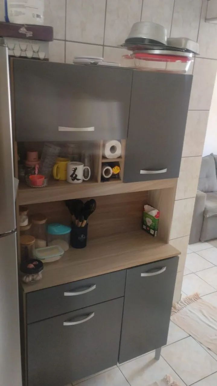 Armário de cozinha compacto em mdf - Foto 2