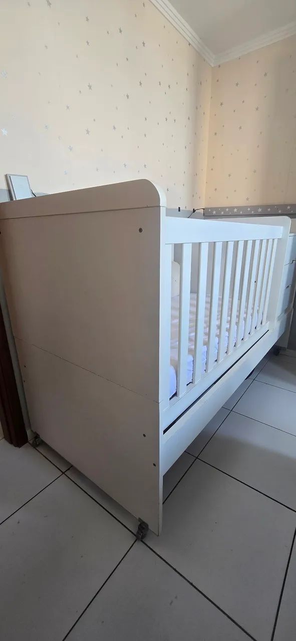 Berço, Cama, Cômoda