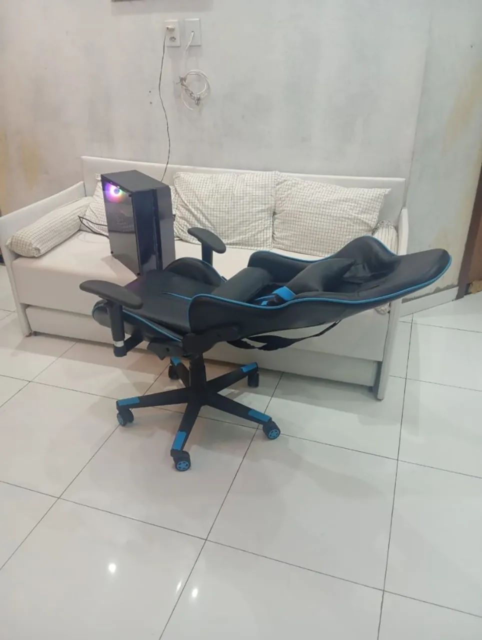 Pc gamer com cadeira gamer novinha - Foto 3