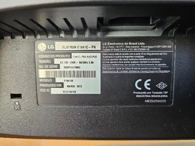Monitor LG Flatron E1941C - Ótimo estado - Foto 3