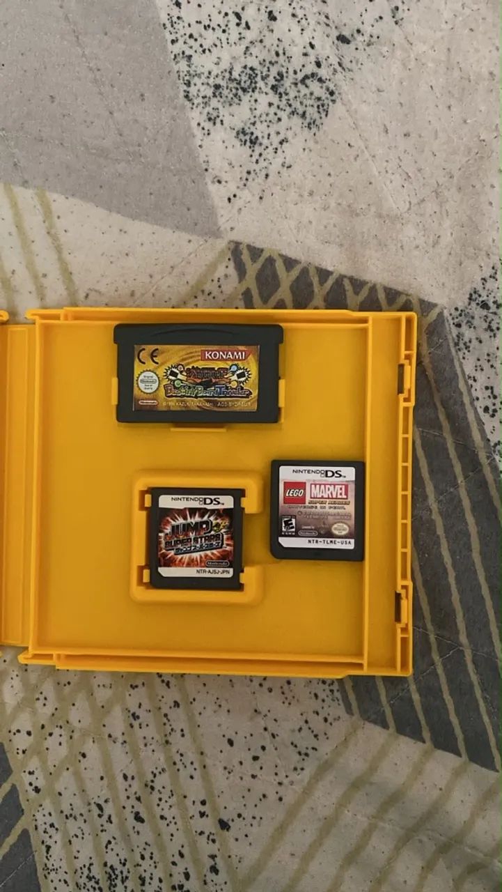 Jogos Nintendo ds e game boy 