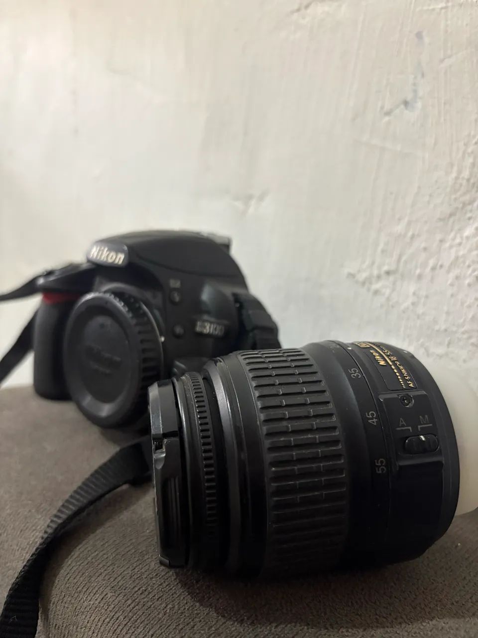 Câmera D3100 + lente 18 55