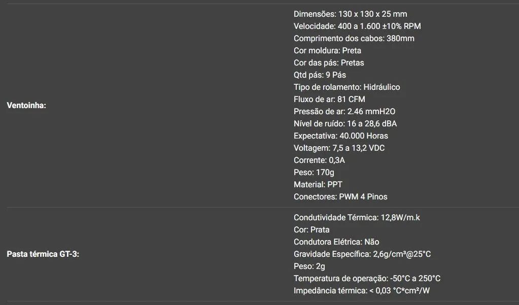Air Cooler para Intel e Amd - Foto 3