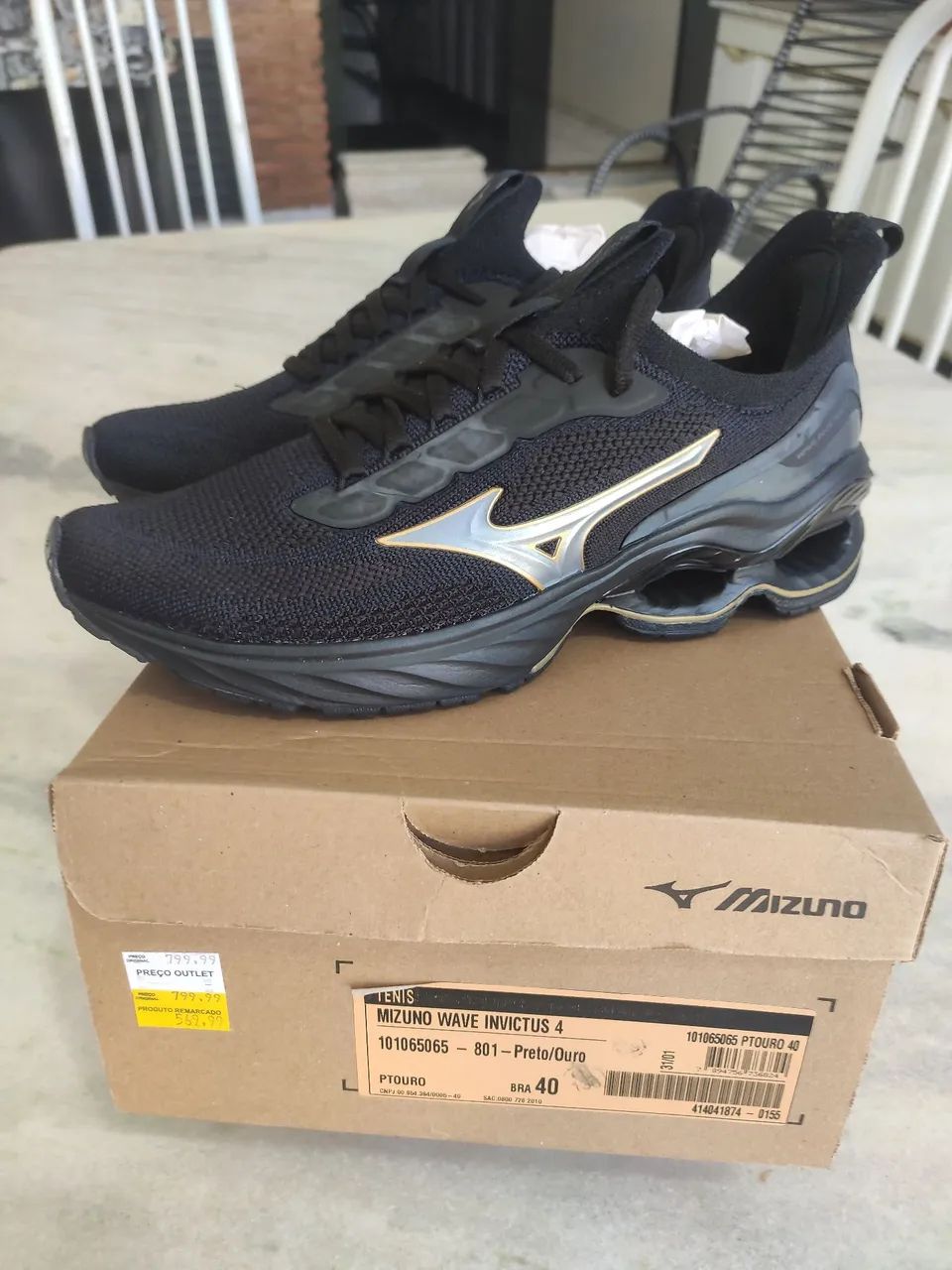 Tênis Mizuno Wave 4, novo, original. - Calçados Esportivos - Vila