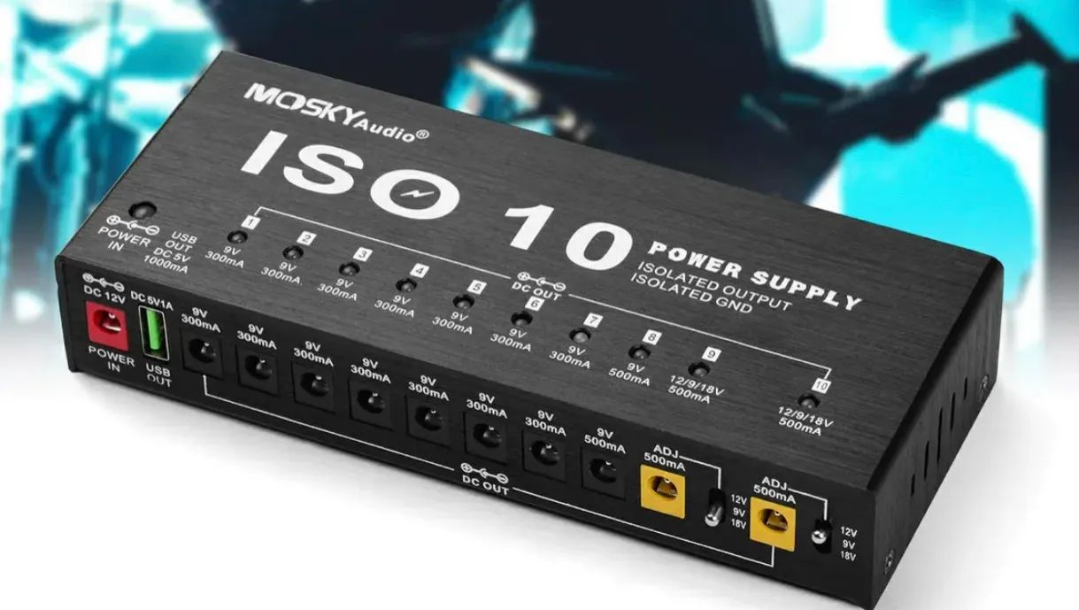Fonte Mosky iso10 para pedais 