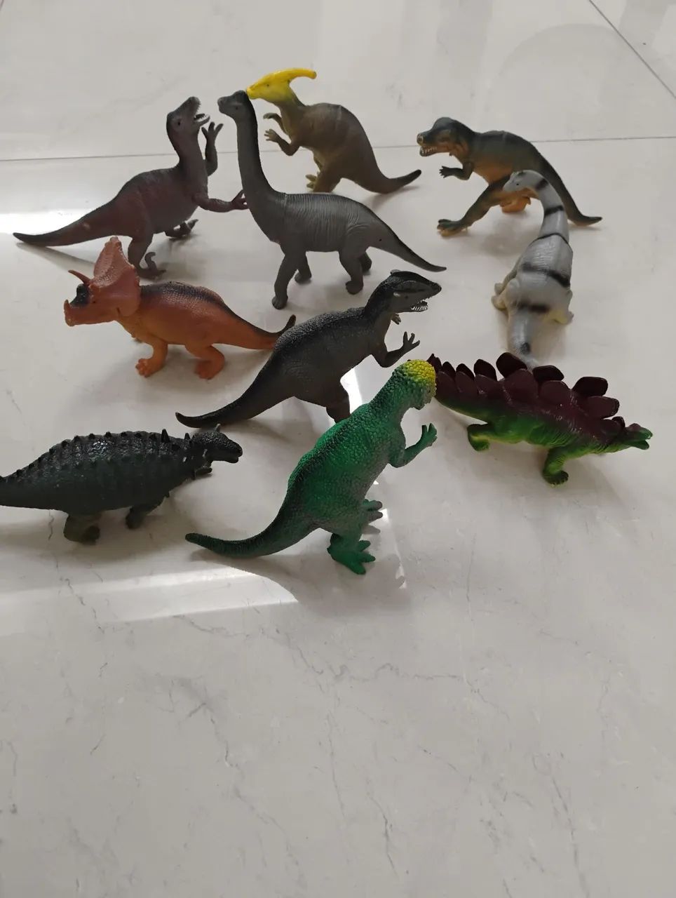 Kit 10 Dinossauros Grande