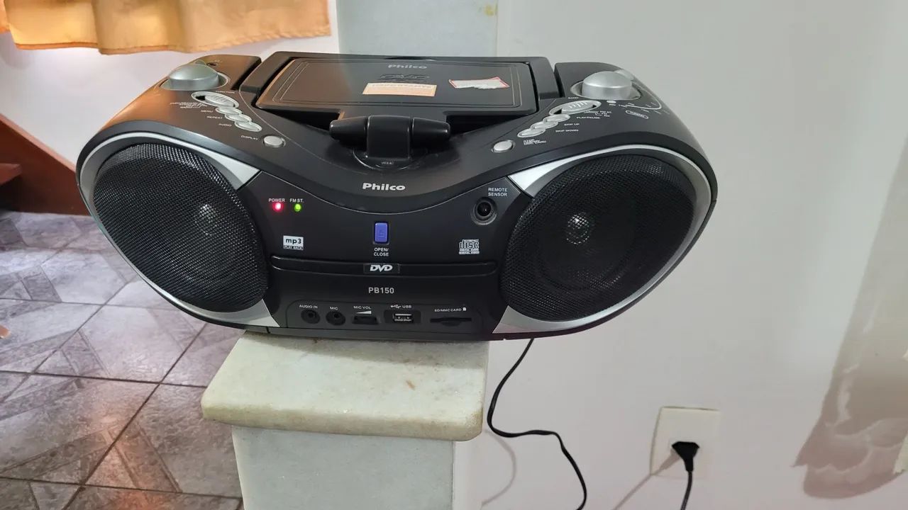 Rádio com dvd e am e fm 