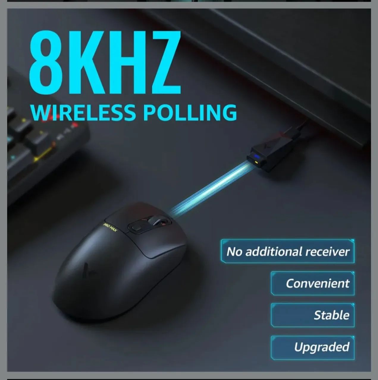 Mouse Gamer Rapoo VT3 Pro Max 8000hz