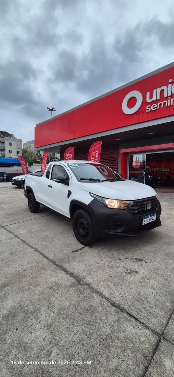 Fiat Strada Endurance 1.3 Flex 8V CS 2024 - Foto 2