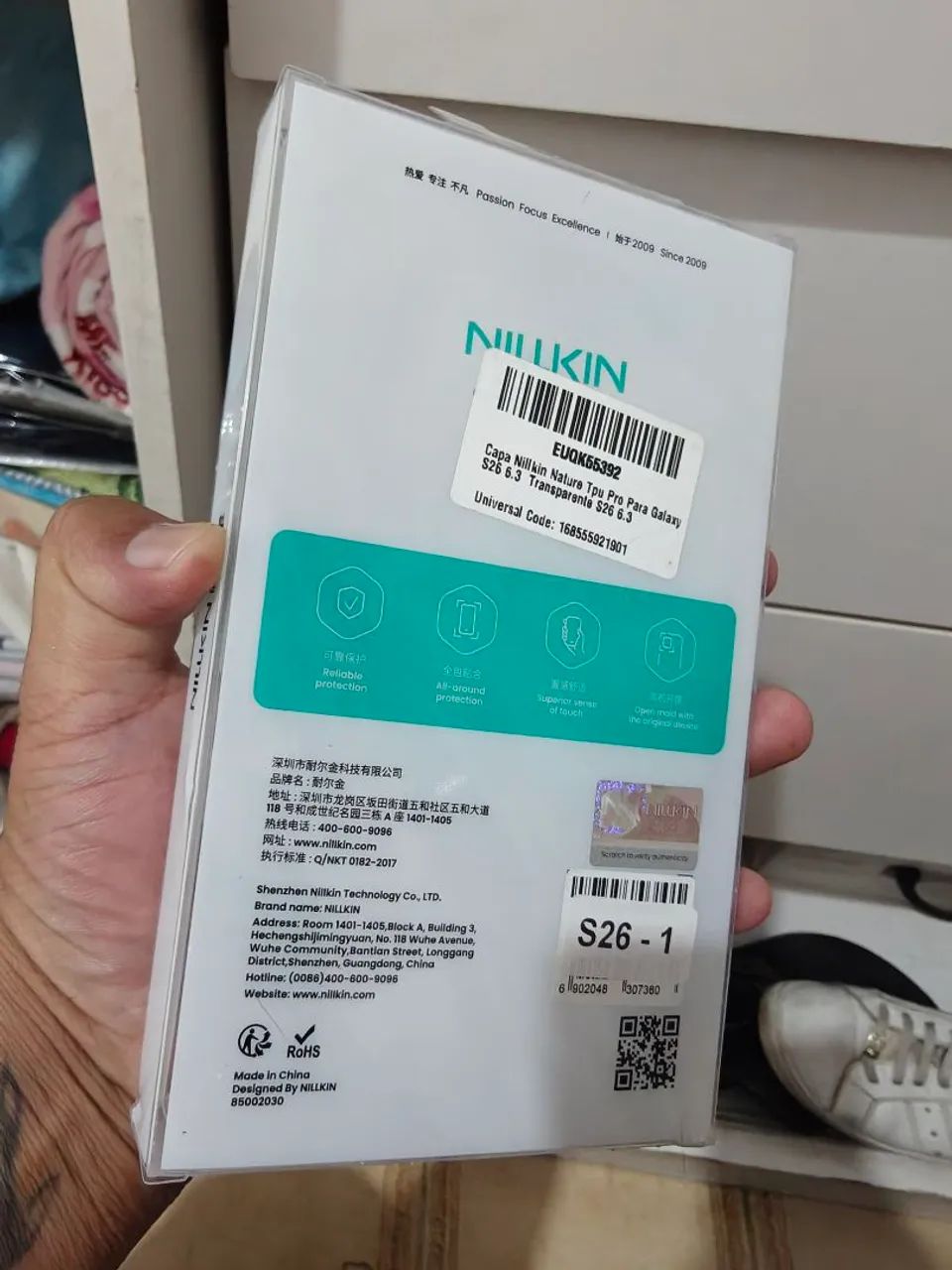 CAPA NILLKIN S26 BASE - Foto 2