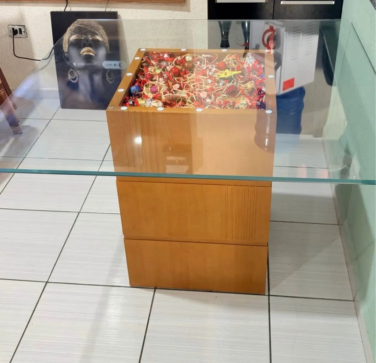 Vendo mesa de vidro  - Foto 3