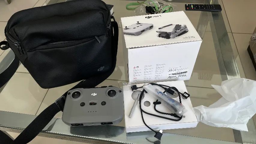DJI Mini 3 com caixa e mochila - 25 ciclos 