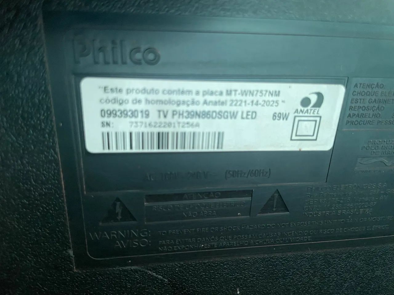 Tv 39 Led Philco - Foto 5