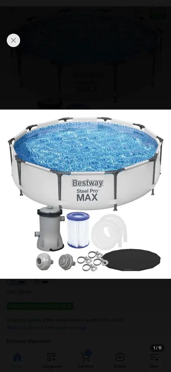 Piscina usada 