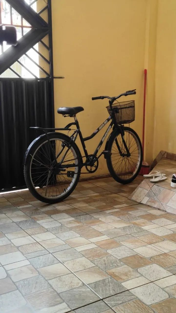 Bicicleta preta aro 26 - Foto 5