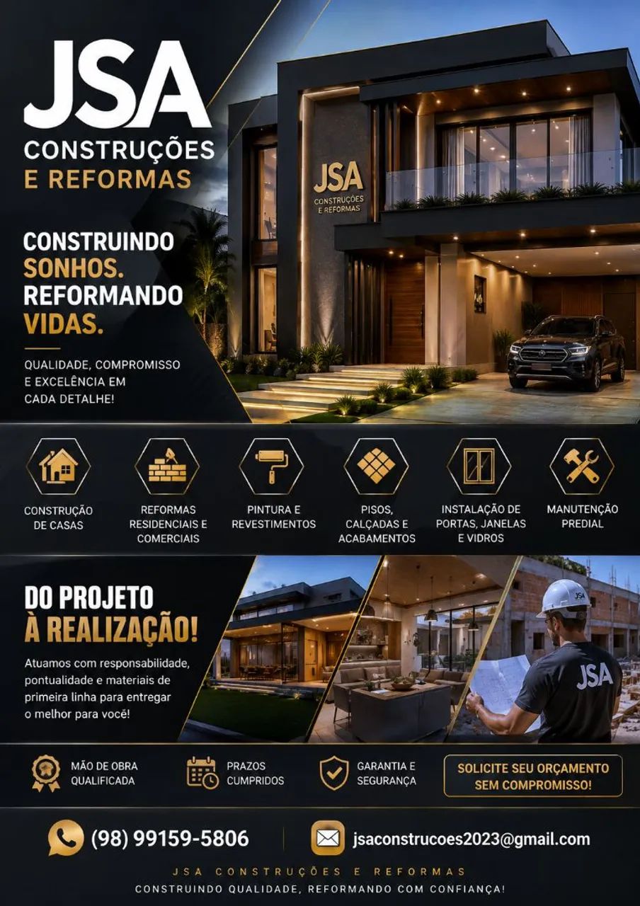 Construções e reformas 