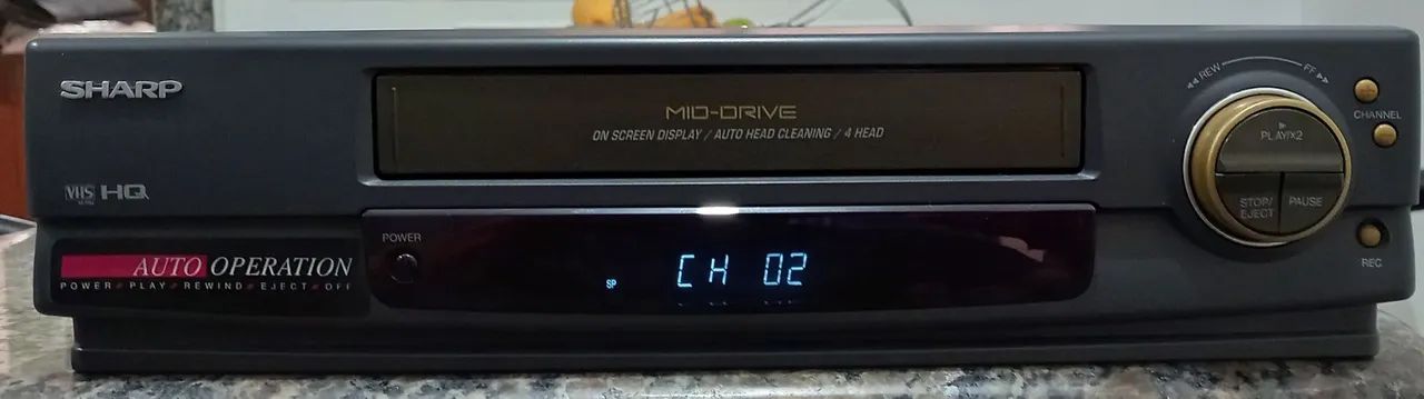Vídeo Cassete Sharp 4 cabeças - Foto 2