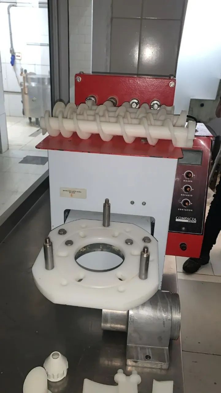 Maquina para salgado duplo recheio compacta print - Foto 4