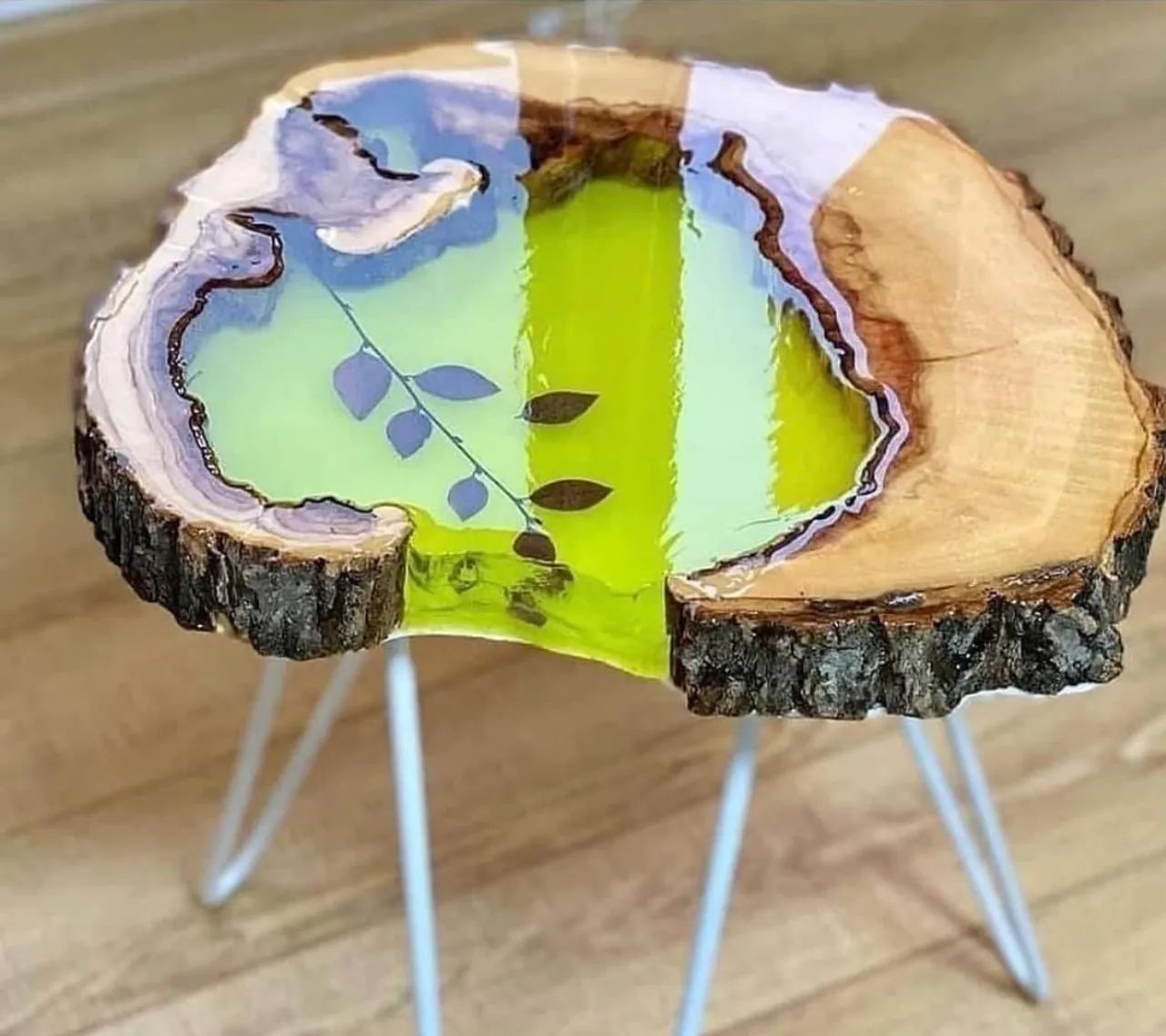 Mesa de resina epóxi  - Foto 2