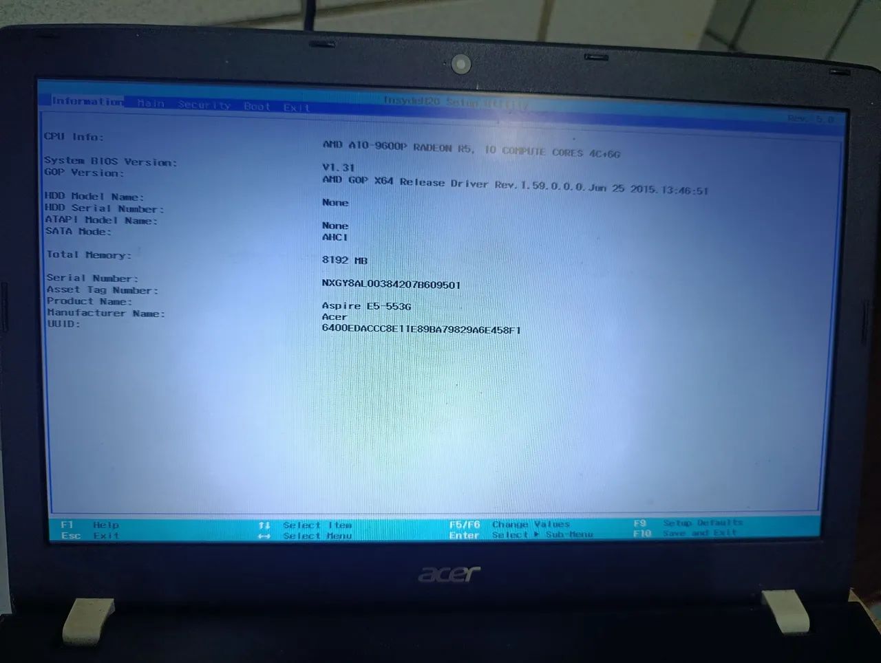 Notebook Acer com placa de vídeo 8gb de ram e ssd - Foto 3