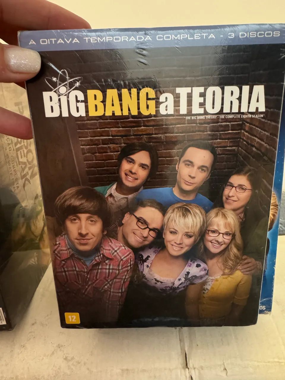 Box DVD The Big Bang Theory - Temporadas Completas (1 a 8) - DVD