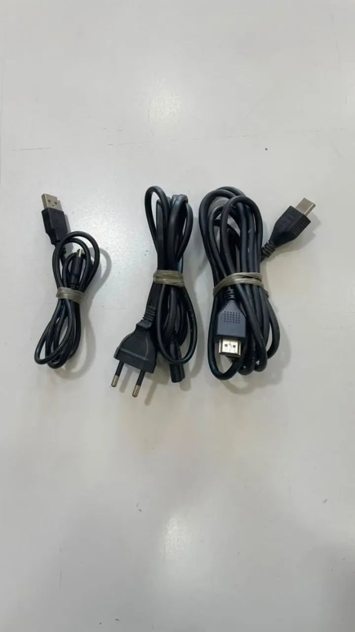 PS4 SLIM COM CONTROLE E CABOS FUNCIONA PERFEITAMENTE + 1 JOGO BRINDE - Foto 4