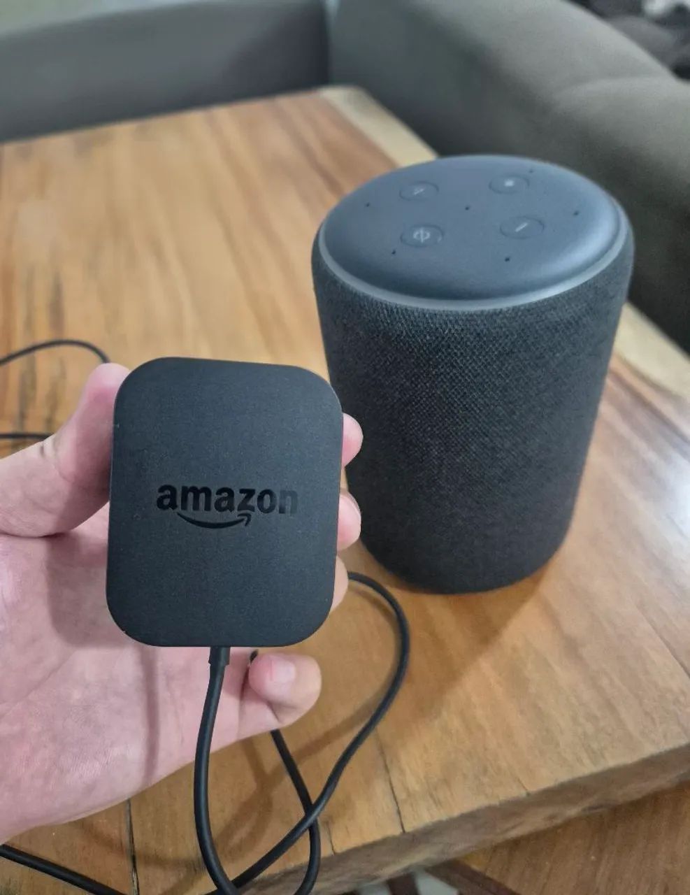 Alexa Echo 3 Melhor som que alexa Echo Max/dot. Funciona perfeitamente - Foto 2