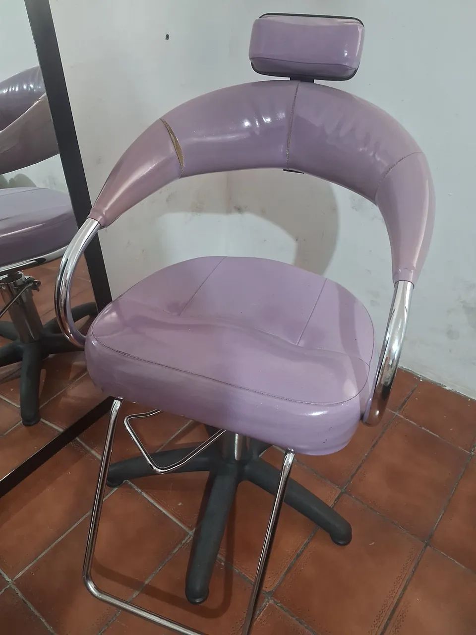 Espelho + cadeira salão e barbearia $200 - Foto 4