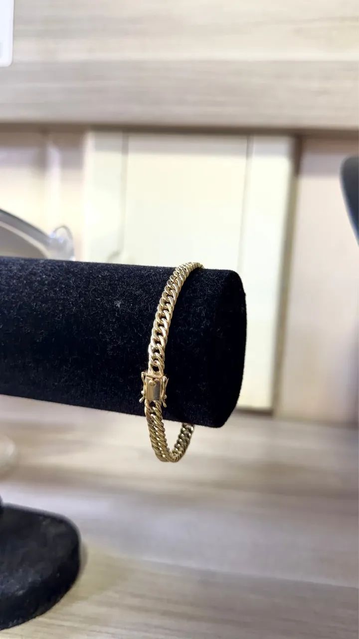 Pulseira de ouro 18k