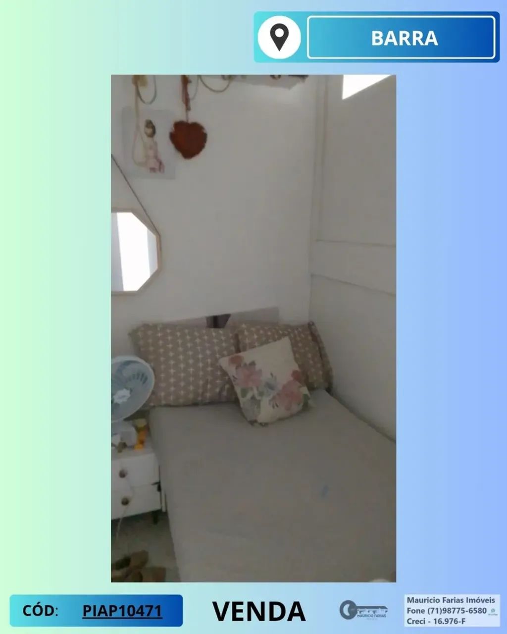 APARTAMENTO 1 QUARTO com 28M² NA BARRA - Foto 3