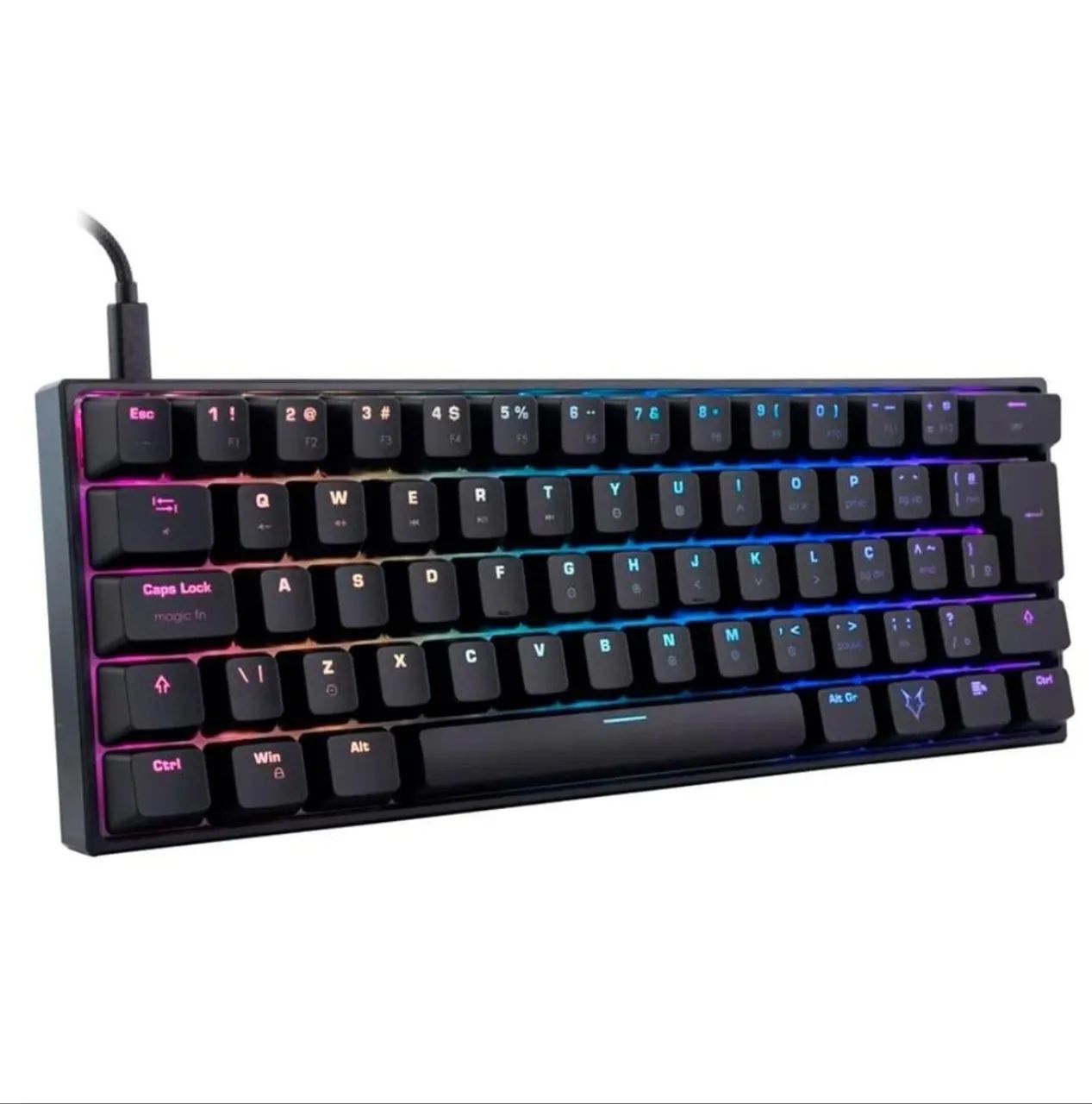 Teclado mecânico HUSKY BLIZZARD SWITCH RED