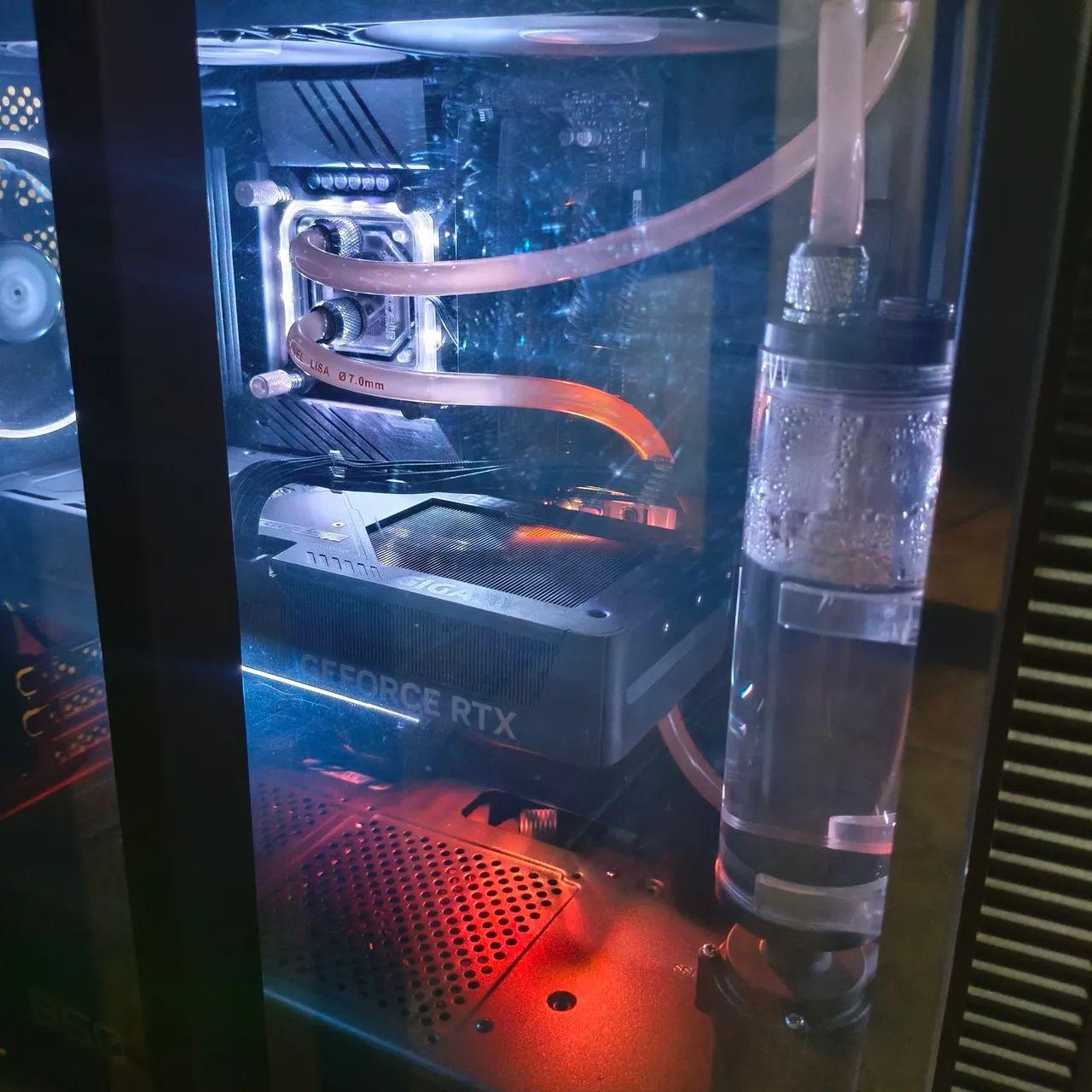 Water cooler custom Intel 