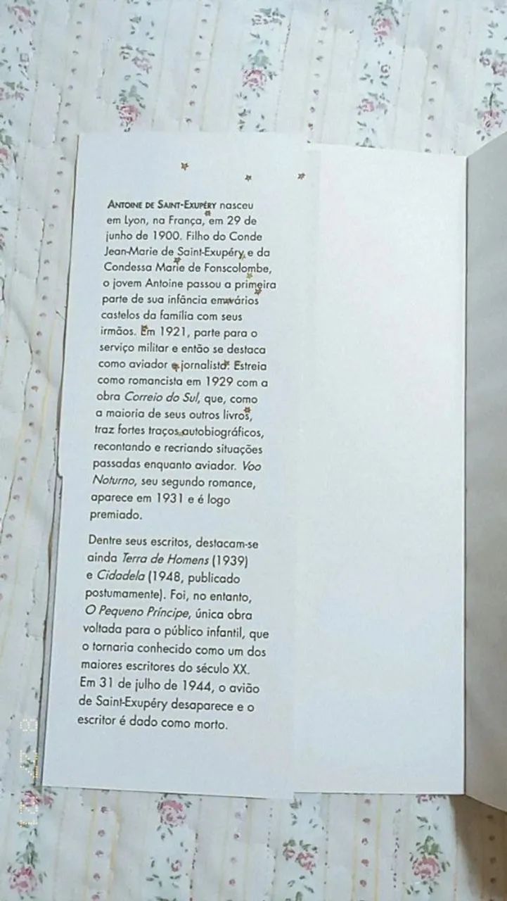 LIVRO O Pequeno Príncipe: Com Aquarelas do Autor - Editora: Pé da Letra - Foto 3