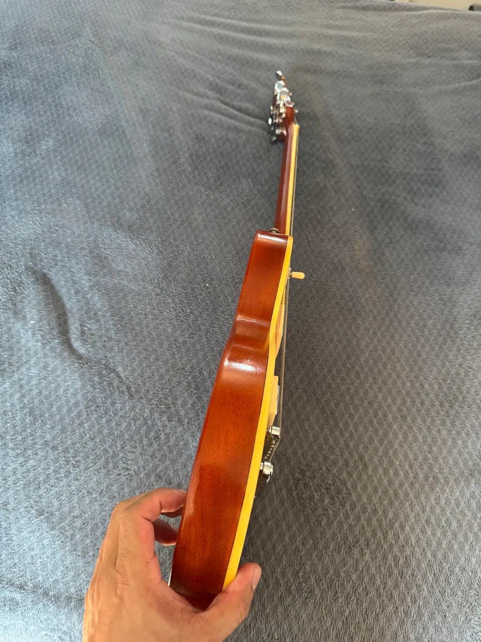 Guitarra Sx Ef3 Les Paul com case - Foto 4