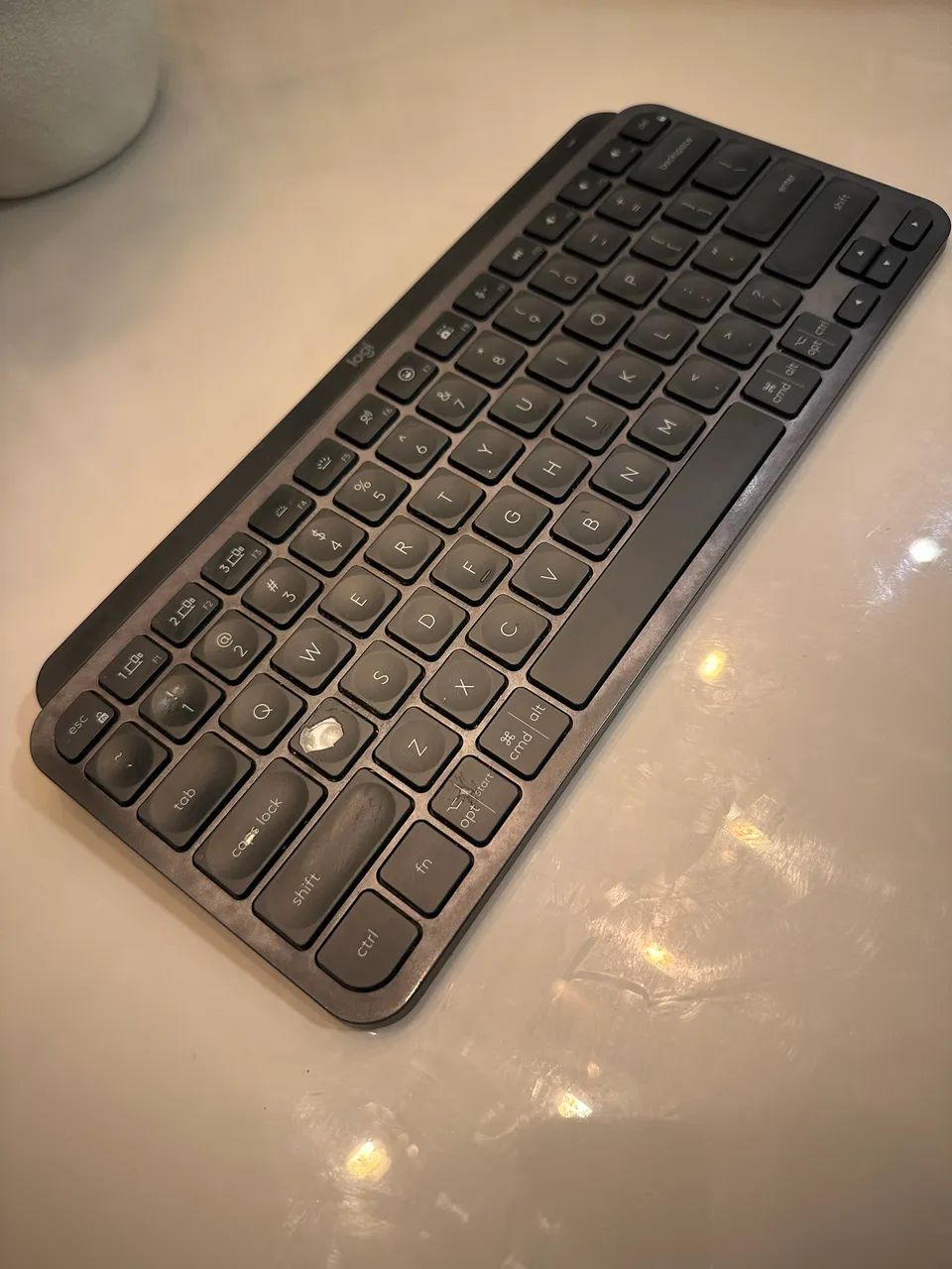 Logitech MX Keys Mini - LEIA A DESCRIÇÃO - Funcionando Perfeitamente - Foto 3