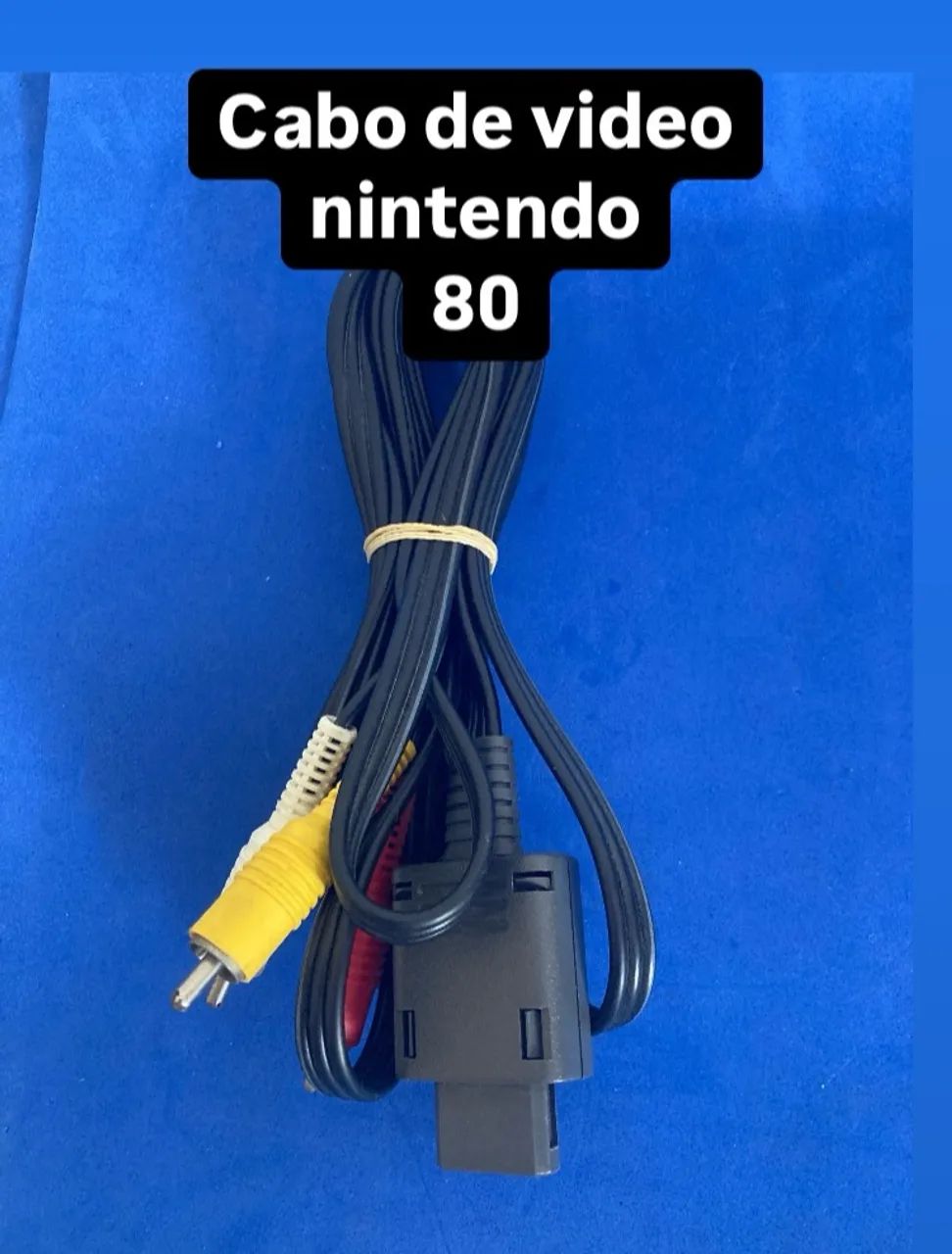 Cabo audio e video super nintendo game cube nintendo 64 original