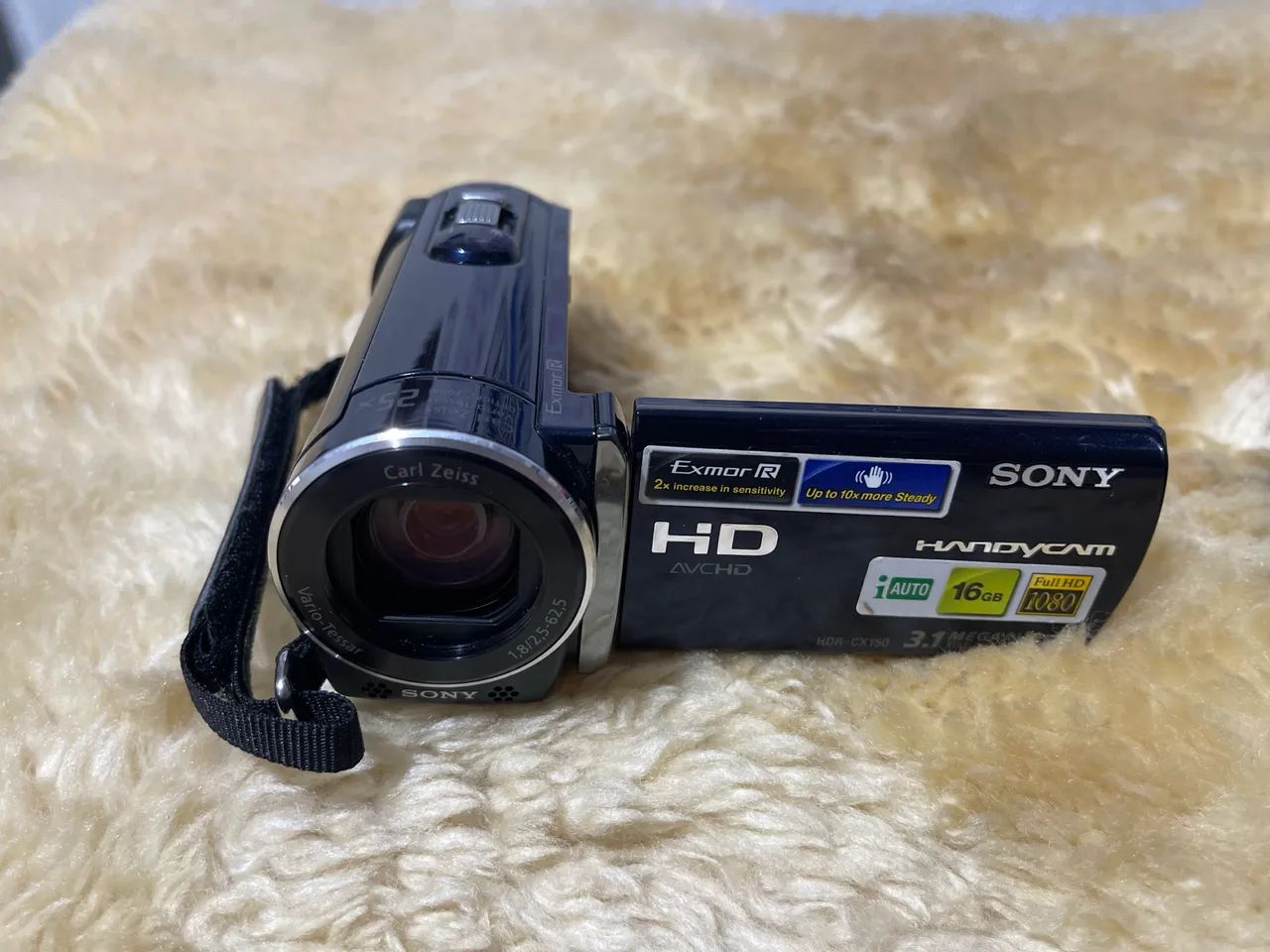 Filmadora Sony Handycam HDR-CX150 Full HD - 16GB - Carl Zeiss