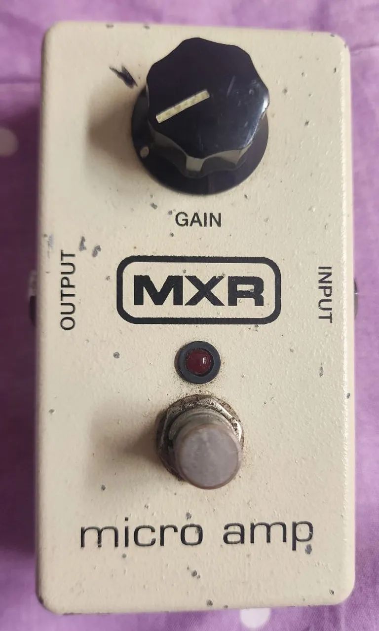 Pedal MXR Microamp. Muito conservado!!!