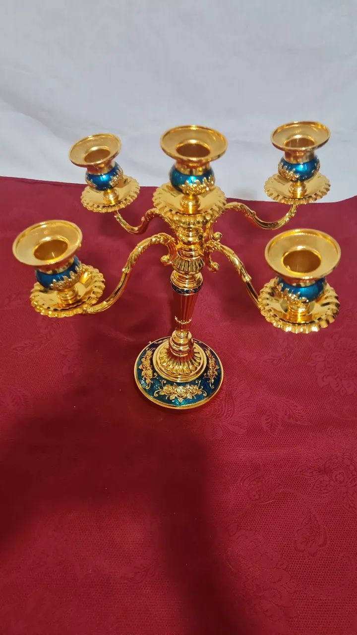 Castiçal candelabro.  - Foto 5