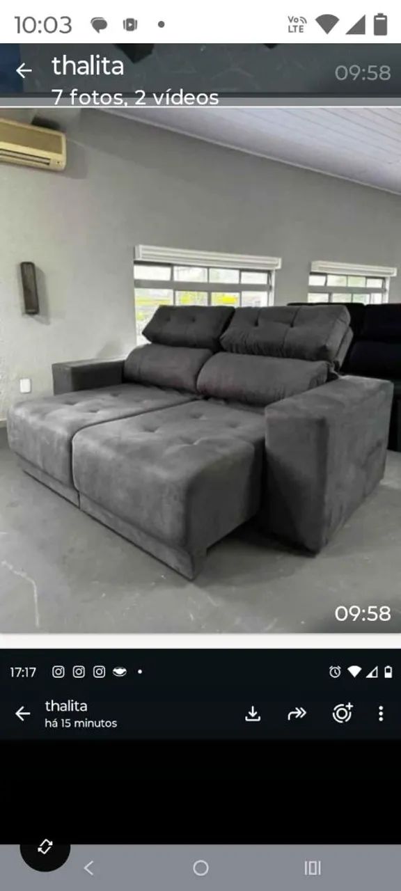 Sofá retrátil preço especial # semana do cliente  - Foto 2