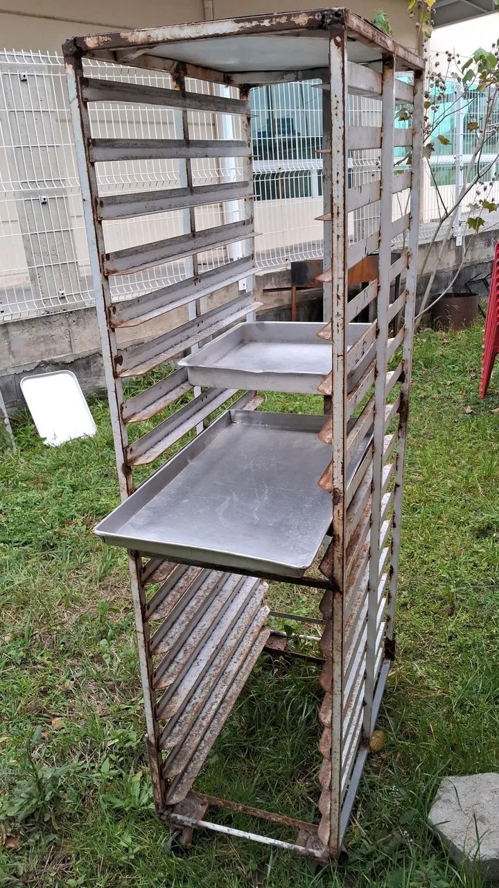 Carrinho para formas de panificação. - Foto 2