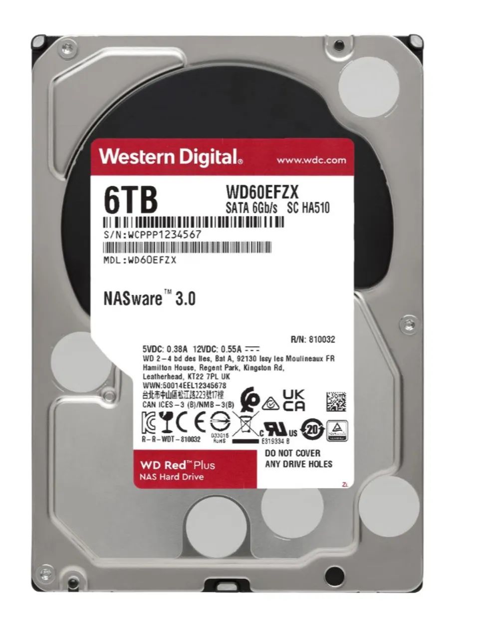 Hd 6tb Sata3 Nas Wd Red.
