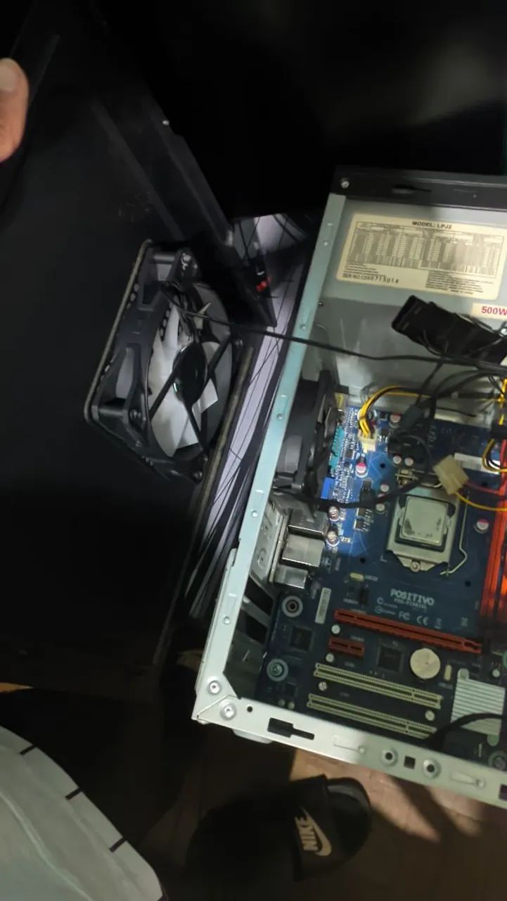 Placa mãe + processador+ gabinete e fonte.  - Foto 3