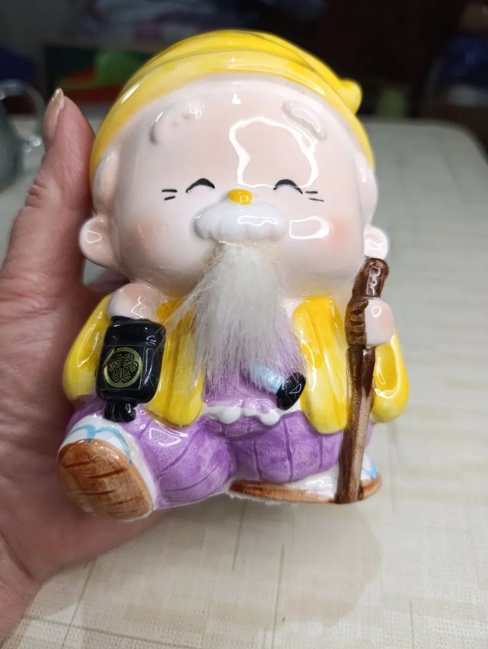Cofrinho em porcelana 