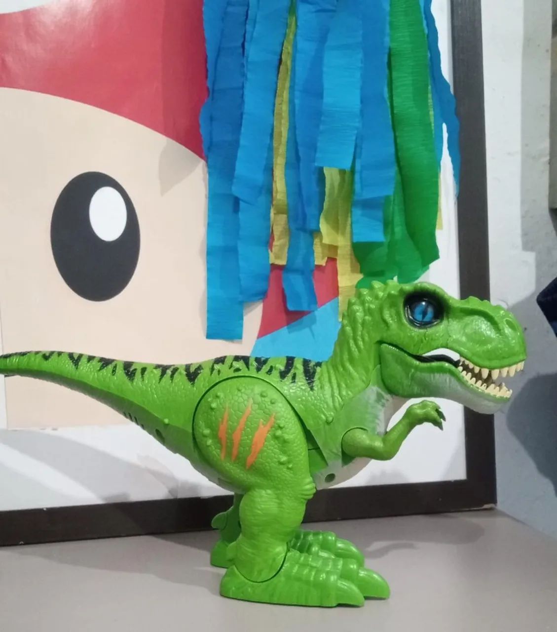 Boneco T-Rex robô alive funcionando - Foto 2